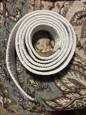 Karate white belt
